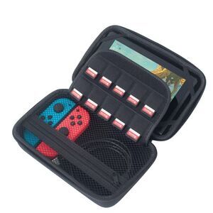 Nintendo Switch & OLED Carrying Case Hard Travel Protective Car Mount